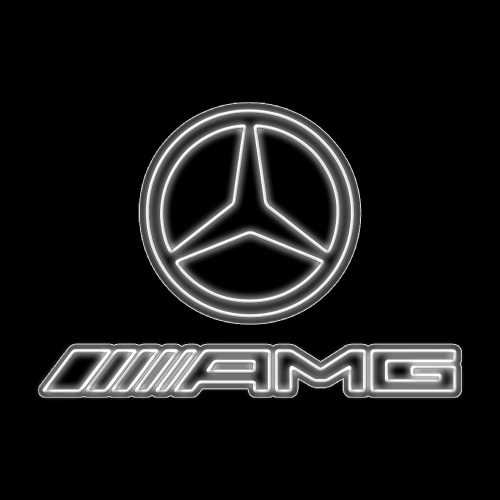 Logo AMG en Neon
