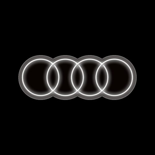 Logo AUDI en Neon