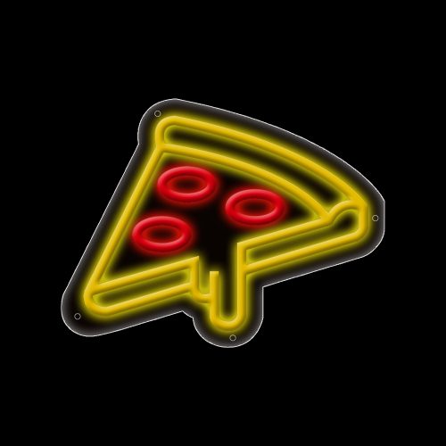 Pizza en Neon